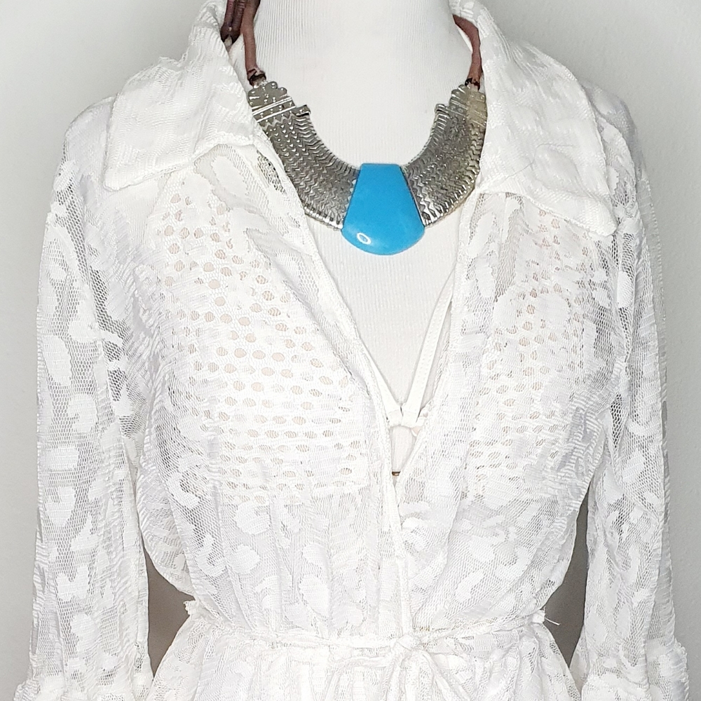 💥Dream Cloud Lace Romper - Picture 11 of 15